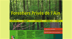 Desktop Screenshot of foretsdelain.fr